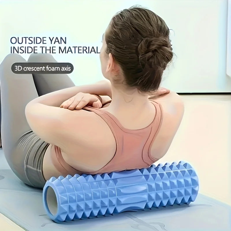 Foam Massage Roller Hollow Column Fitness Equipment for Muscle Massage Physiotherapy and Sports Rehabilitation