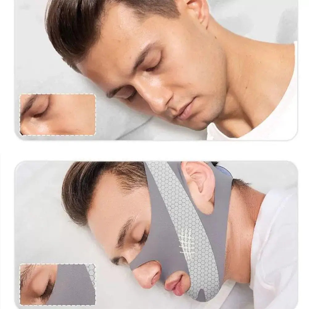 Face Sculpting Sleep Mask Breathable Elastic Lifting Tightening Mask Skin Care Slimming Strap Chin Up Mask Woman
