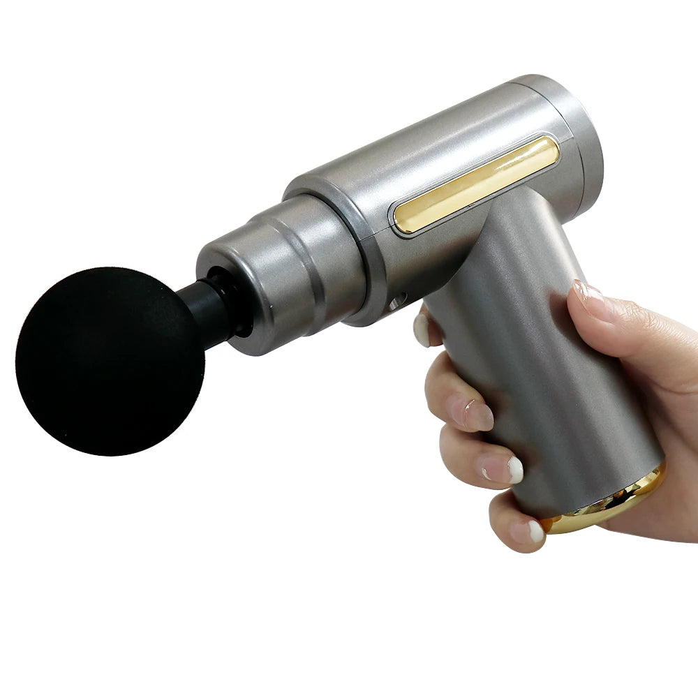 Professional Massage Gun Electric Shock Muscle Relaxation Vibration Fitness Massager For Body Neck Home Travel Fascia Gun Device