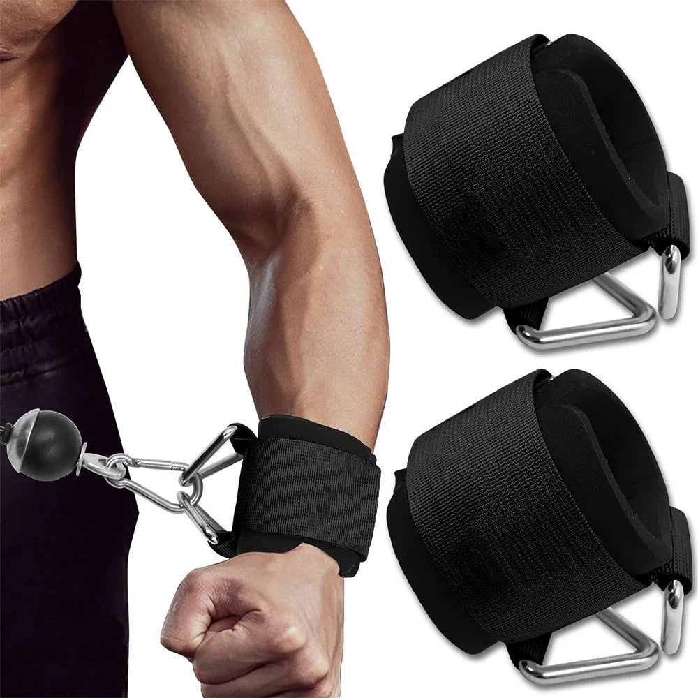 1PC Wrist Straps for Weightlifting, Straps with D Ring Deadlift Straps for Cable Machine Workout Gym Straps