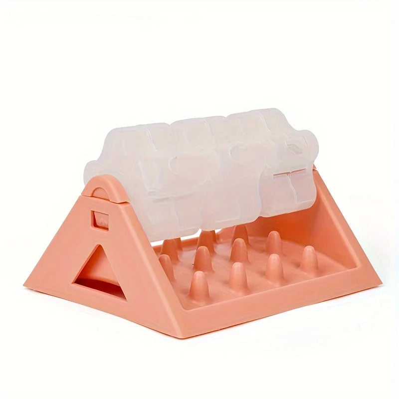 Interactive Dog Food Dispenser Toy - Puzzle Feeder with Leak-Proof Design Slow-Feeding Design & Durable PP Material for Dogs