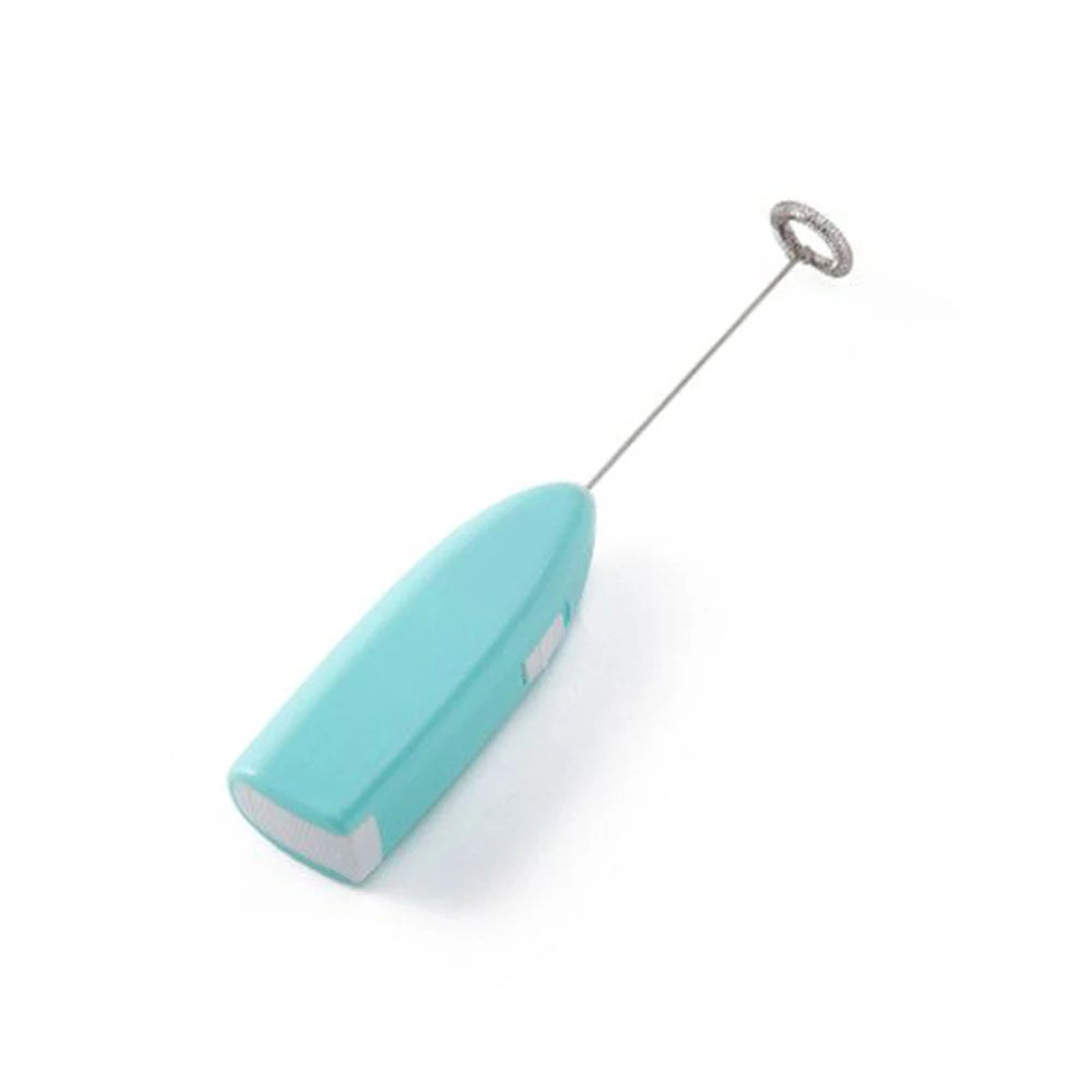 Electric Mini Milk Frother Egg Beater Milk Coffee Frother Cream Whisk Mixer Handheld Kitchen Whisk Foam Beater Coffee Whisk Tool