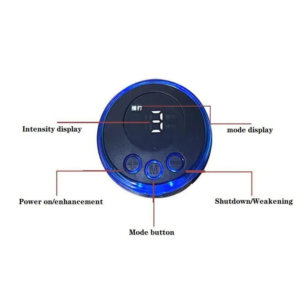 Cervical Massage Instrument Mini Micro Current Neck Massager Portable Massage Stick Shoulder and Neck Massager