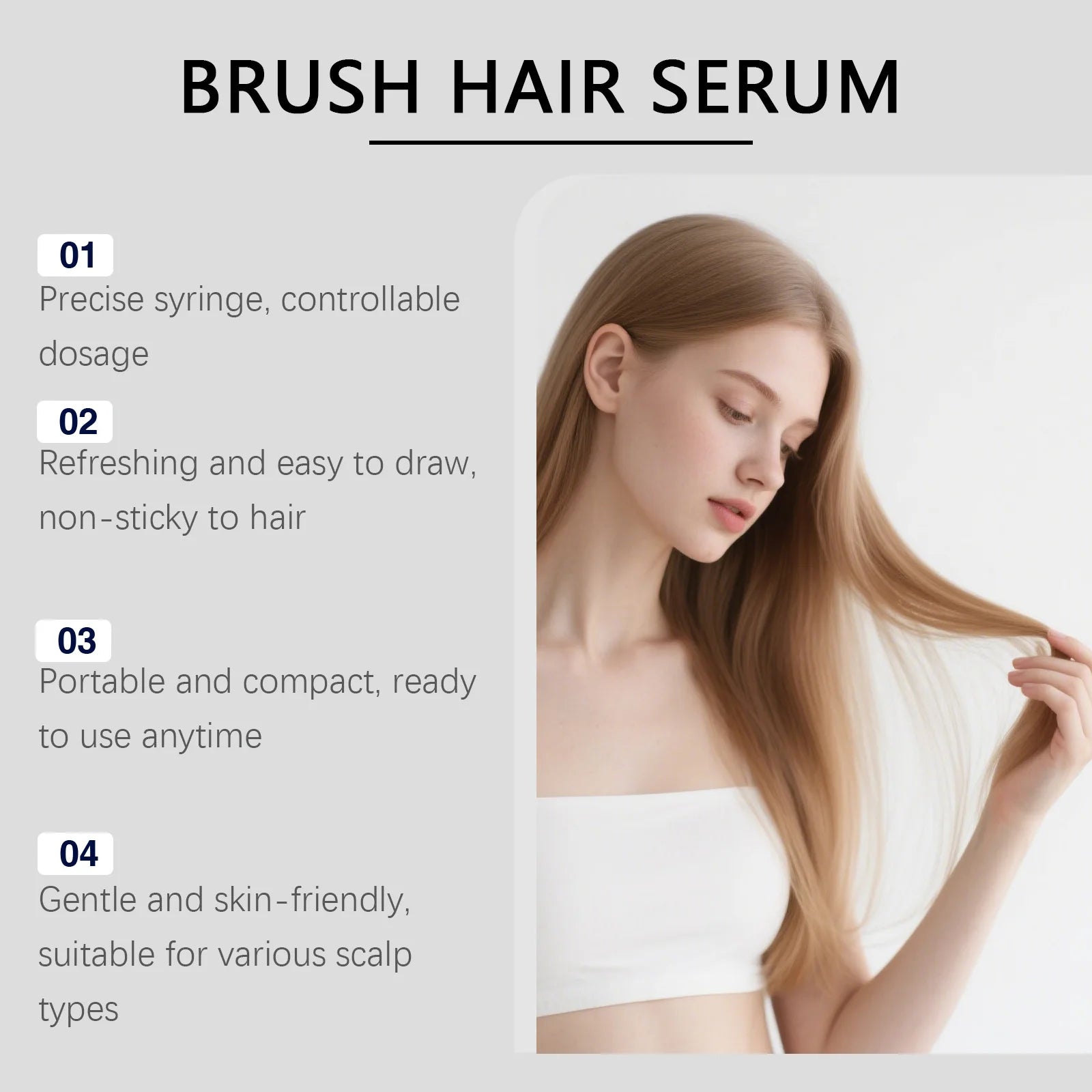 Scalp Care Serum With Centella Asiatica Extract Hair Root Nourishing Treatment Essence For Dry Scalp Moisturizing Lightweight