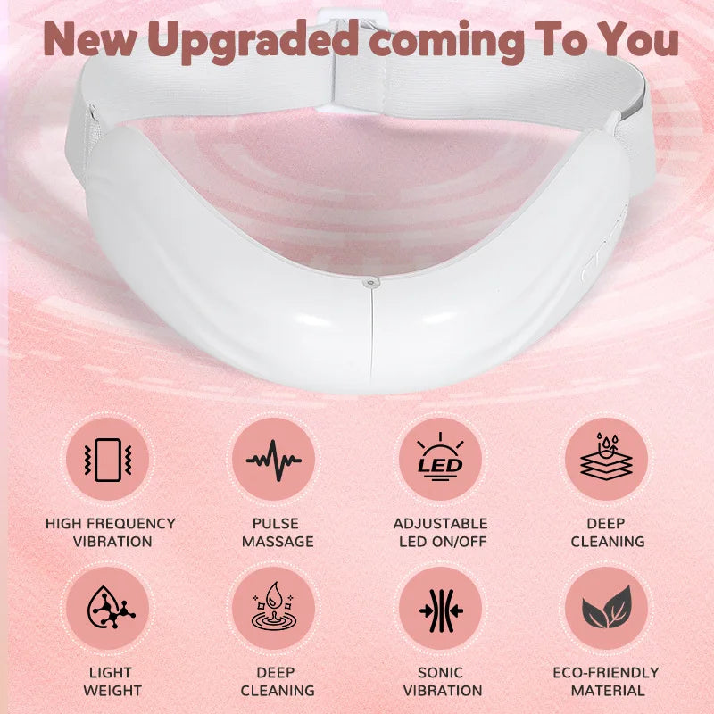 Micro-current Facial Shaping Device, Tightening Double Chin, LED V-face Beauty Device, High-frequency Vibration Facial Massager