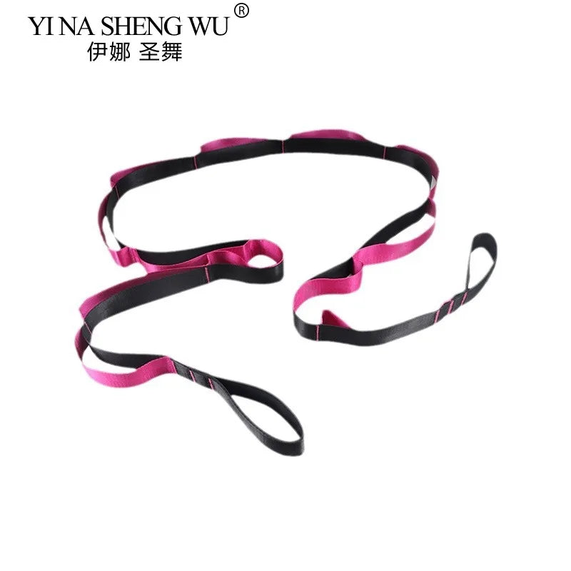 Stretching Strap Yoga Strap with Loops, Stretch Straps for Physical Therapy, Non-Elastic Exercise Strap for Pilates, Dance,Sport
