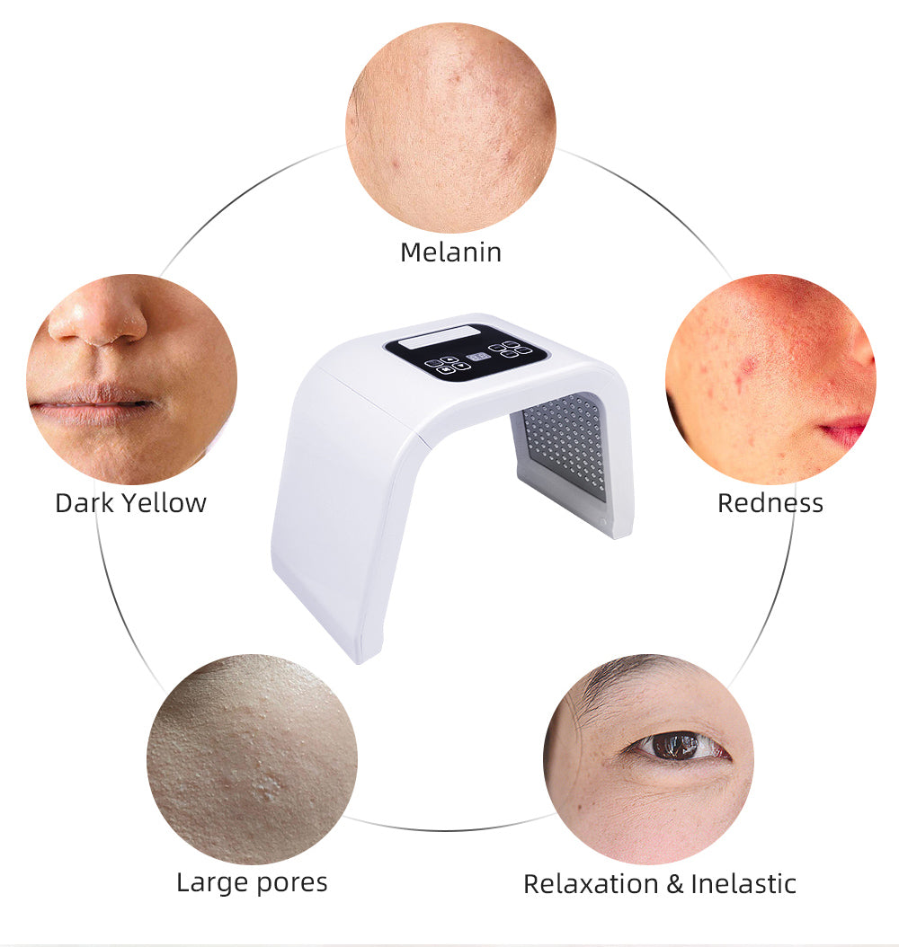 LED Facial Phototherapy 7-color Photon PDT LED Mask Treatment Professional Beauty Machine SPA Facial Body Skin Care Equipment