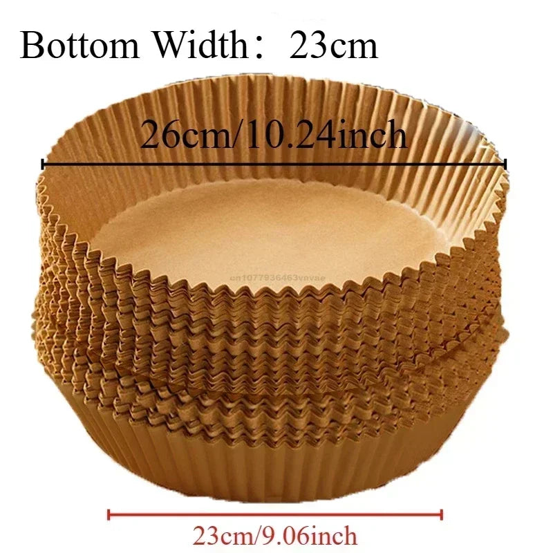 Accessories for Air Fryer Accessories Non-Stick Parchment Paper Liners for Deep Fryer Baking Sheets for Healthy Cooking for Roas