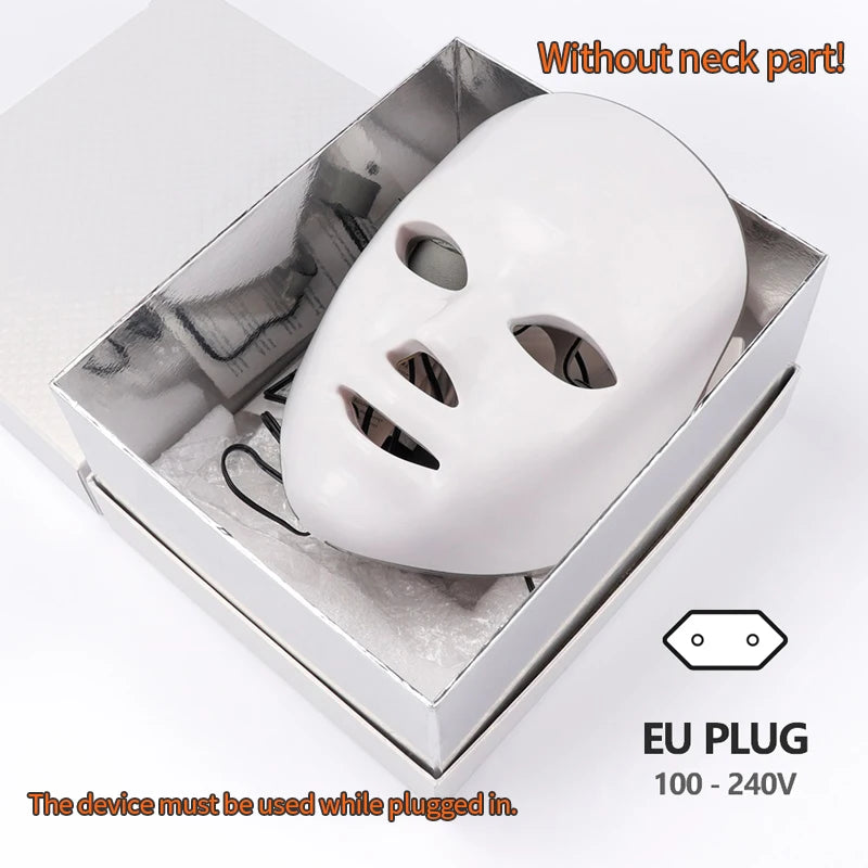 7 Colors LED Face Mask Facial LED Mask Skin Care Facial Spa Home Use Beauty Machine