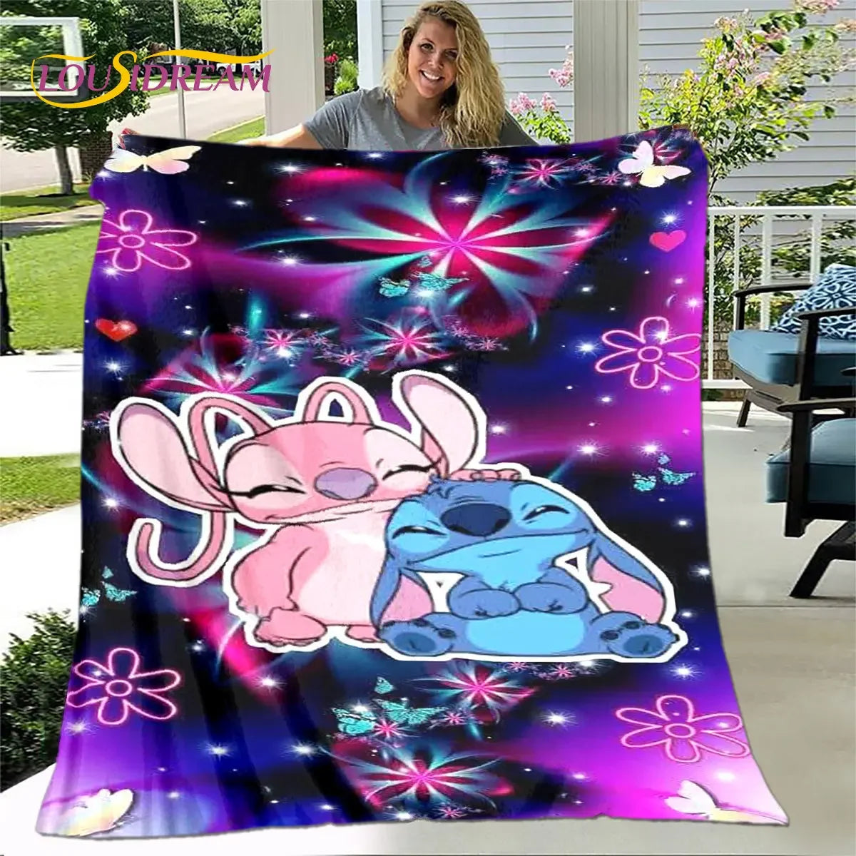 Cute Cartoon Children's Blanket,Flannel Blanket Throw Blanket,Sherpa Warm Kid Blanket for Living Room Bedroom Beds Sofa Outdoors