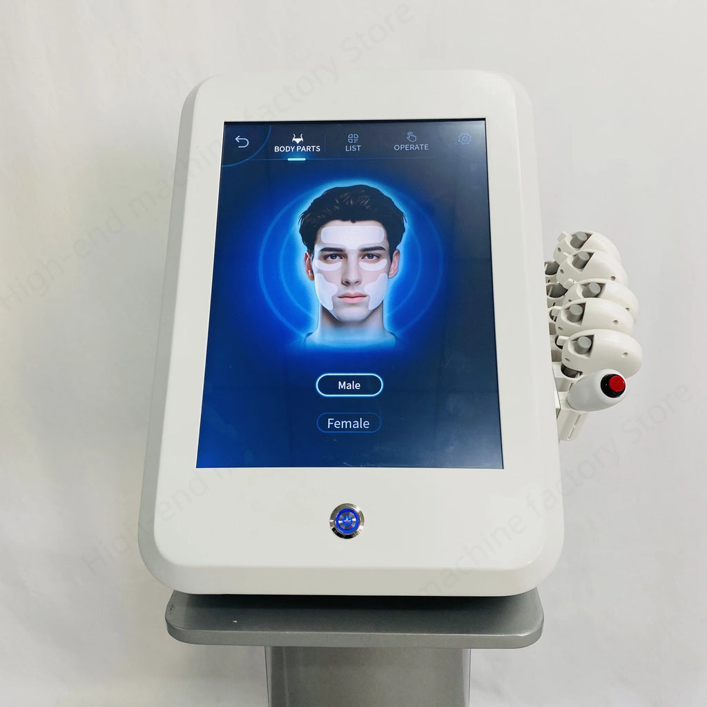 Professional EMS Face Lifting Machine Face Sculpting ems Wrinkle Removal RF Skin Tightening Stimulator