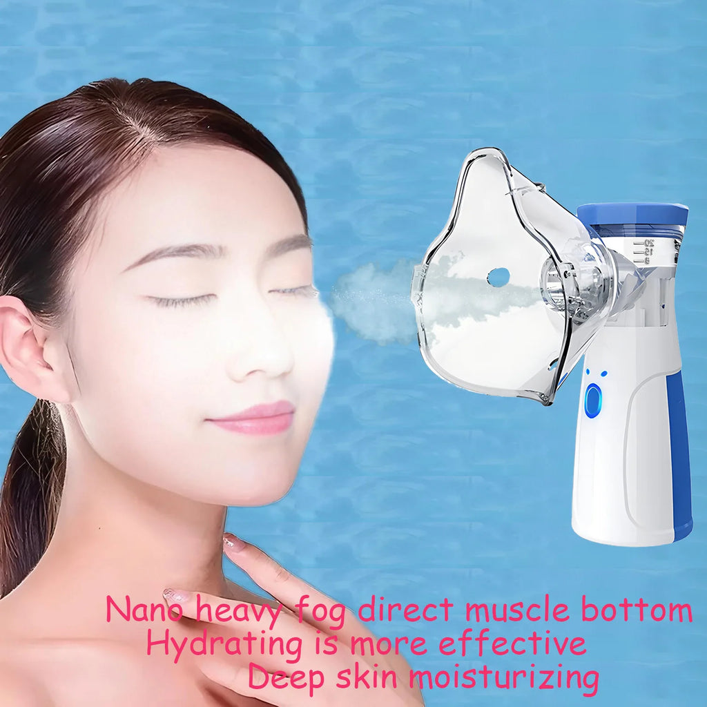 Spray-head Nano Mist Sprayer Mini Handheld Hydrating Humidifier Skin Care Portable Facial Steamer Nebulizer