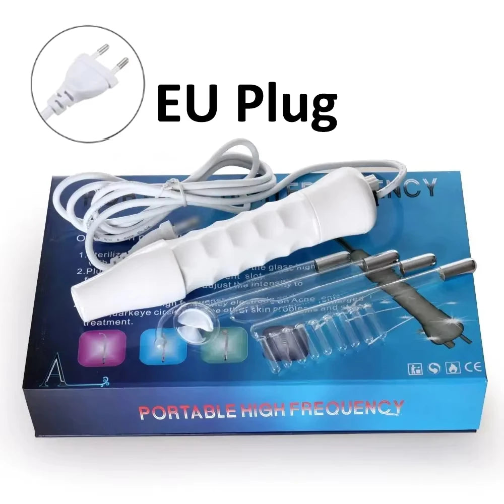 High Frequency Facial  Massage Wand Home Use Skincare Device High Frequency Beauty Care Machine