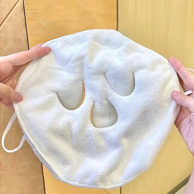 Hot Towel Mask Facial Wrap Reusable Facial Steamer for Hot and Cold Skin Care Moisturizing Facial Steamer 2 Styles Wholesale New