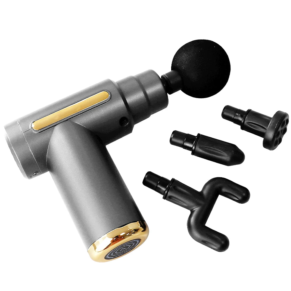 Professional Massage Gun Electric Shock Muscle Relaxation Vibration Fitness Massager For Body Neck Home Travel Fascia Gun Device