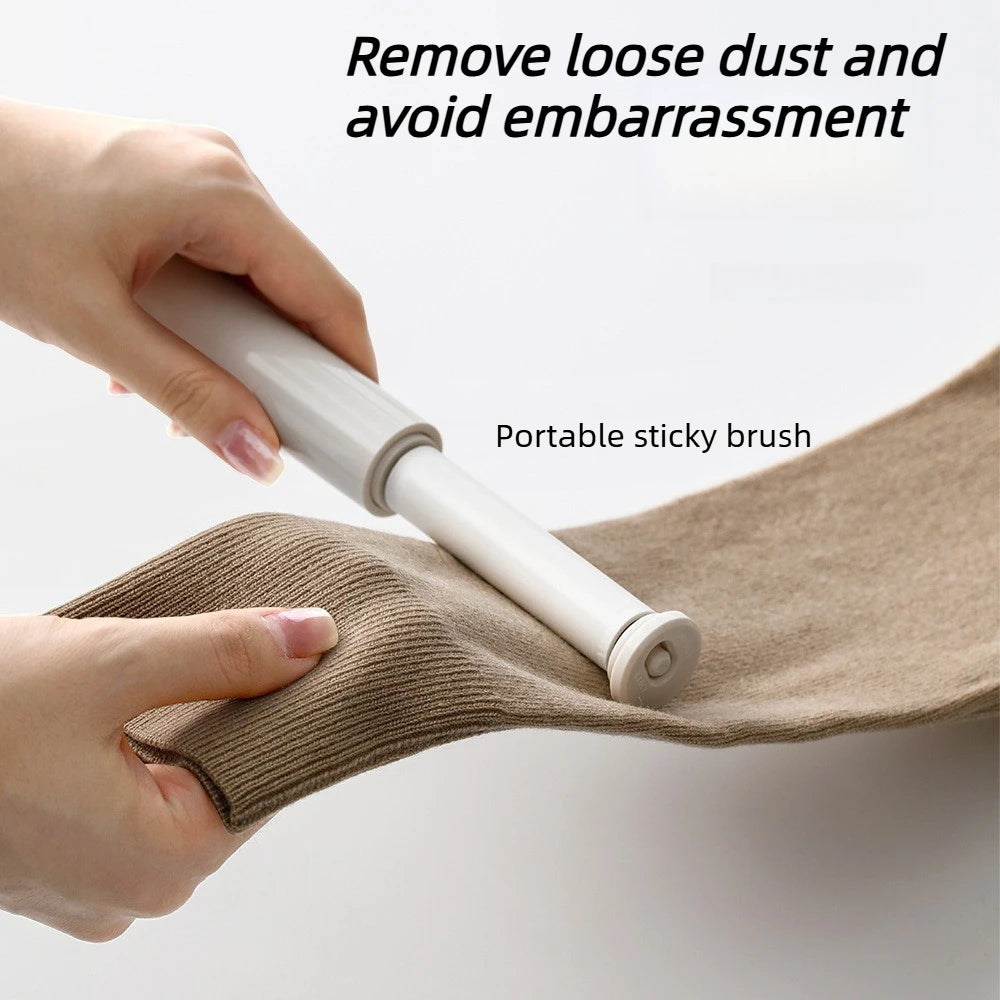 Reusable Lint Brush Pet Hair Remover for Clothes Sweaters Blankets Furniture Static Free Compact Travel Cleaning Tool Mini Carry