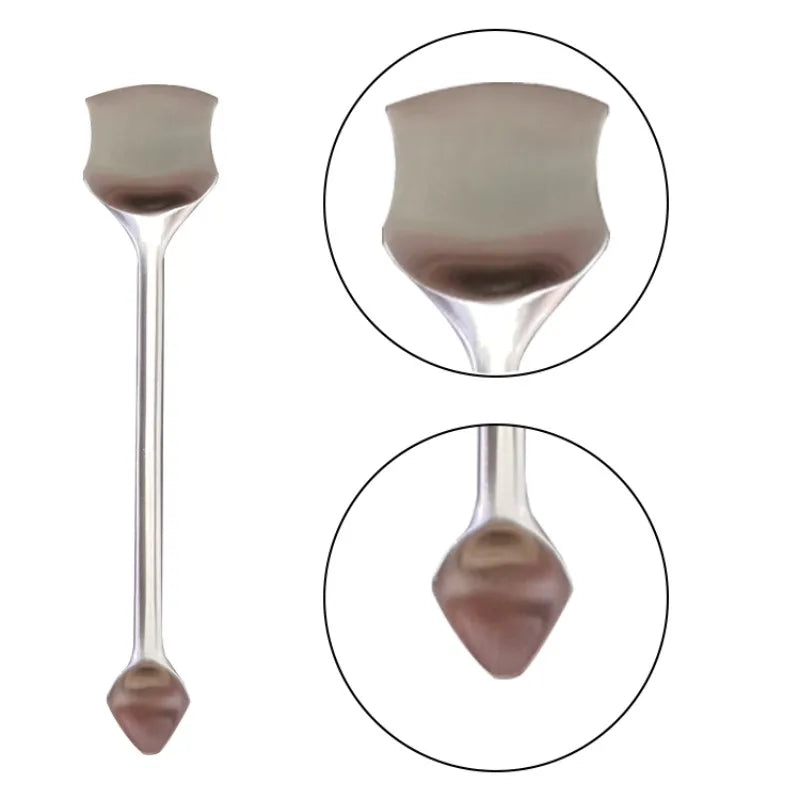 Double Headed Acne Blackhead Remover Cleaner Stainless Steel Extractor Pore Cleaner Skin Care Tool Beauty Remover Scooper Makeup