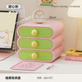 Drawer Make Up Organizer 3Layer Cosmetics Storage Closet Organizer Home Sundries Holder Desktop Storage Box Stationery Organizer