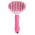 Self-Cleaning Pet Grooming Slicker Brush One-Click Hair Remover Comb Household Fur Cleaning Care For All Breeds Dogs Cats Pet