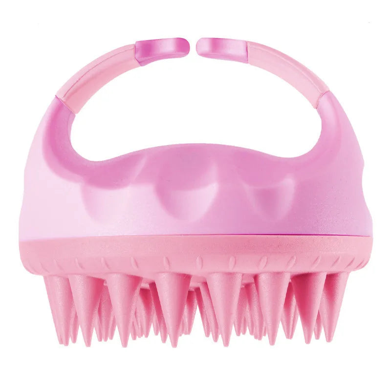 WANMEI Scalp Scrubber, Shampoo, Brush, Massager, Clean Scalp, Comb, Handle, Shampoo Brush, Scalp Exfoliating Brush, Massage Comb