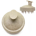 Scalp Scrubber Shampoo Brush Massager Clean Scalp Comb With Handle Hair Washing Brush Scalp Exfoliator Brush Head Scrubber Tools