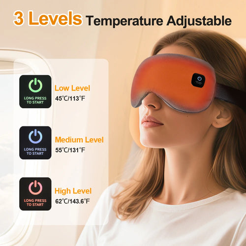 Heated Steam Eye Mask