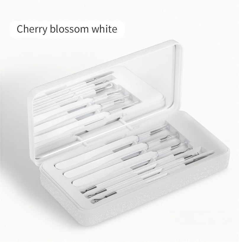 Facial Acne & Blackhead Remover Beauty Set Pimple Extractor Kit