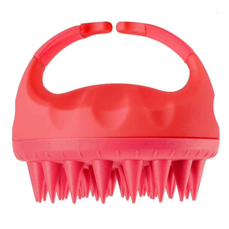WANMEI Scalp Scrubber, Shampoo, Brush, Massager, Clean Scalp, Comb, Handle, Shampoo Brush, Scalp Exfoliating Brush, Massage Comb