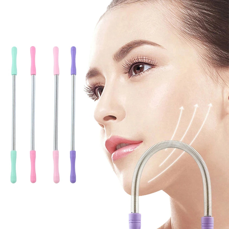 Facial Hair Remover For Women.Remove Unwanted Hair On Upper Lip Chin Face Or Neck U-shape Remover Spring For Unsightly Hair