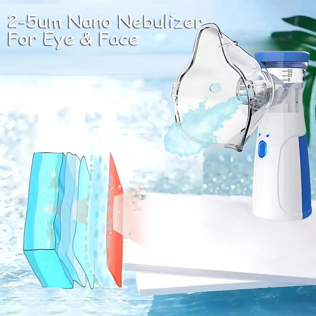 Spray-head Nano Mist Sprayer Mini Handheld Hydrating Humidifier Skin Care Portable Facial Steamer Nebulizer