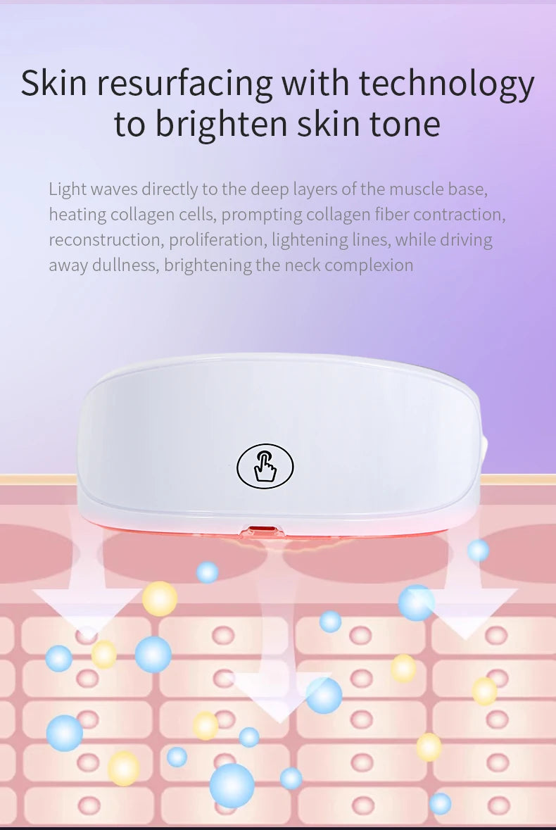 Practical Neck Anti-aging Mask Skin Tightening Lifting Neck Beauty Device Brighten Skin Rejuvenation Improve Neck Muslc Sagging