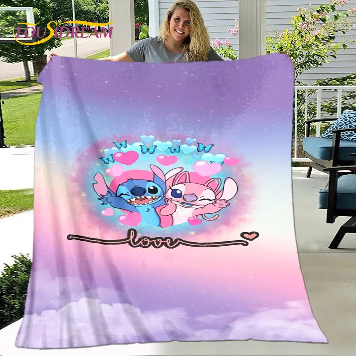 Cute Cartoon Children's Blanket,Flannel Blanket Throw Blanket,Sherpa Warm Kid Blanket for Living Room Bedroom Beds Sofa Outdoors
