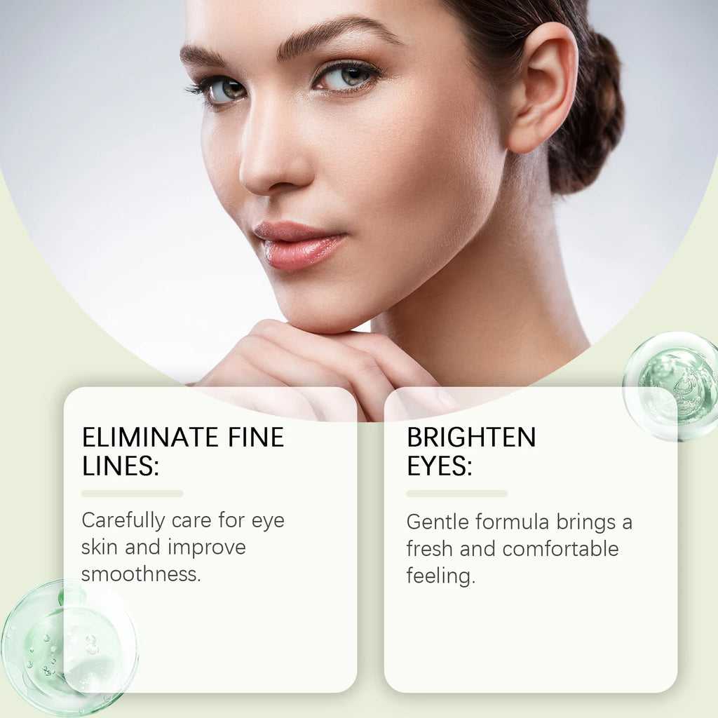 Collagen Eye Serum Lightening Dark Circles Remover Eye Bags Reduce Fine Lines Tightening Lifting Moisturizing Under Eye Roller