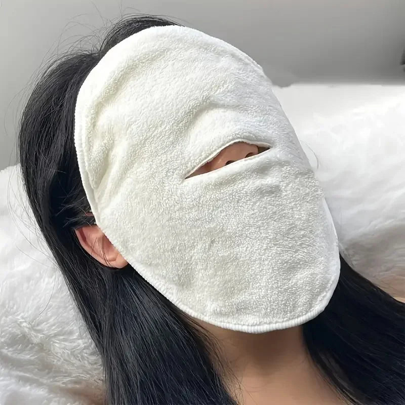 Hot Towel Mask Facial Wrap Reusable Facial Steamer for Hot and Cold Skin Care Moisturizing Facial Steamer 2 Styles Wholesale New