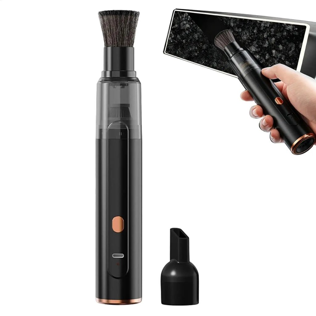 Mini Vacuum for Car Rechargeable Handheld Auto Blower Duster Portable Air Duster Blower for Auto Home Pet Interior Carpets