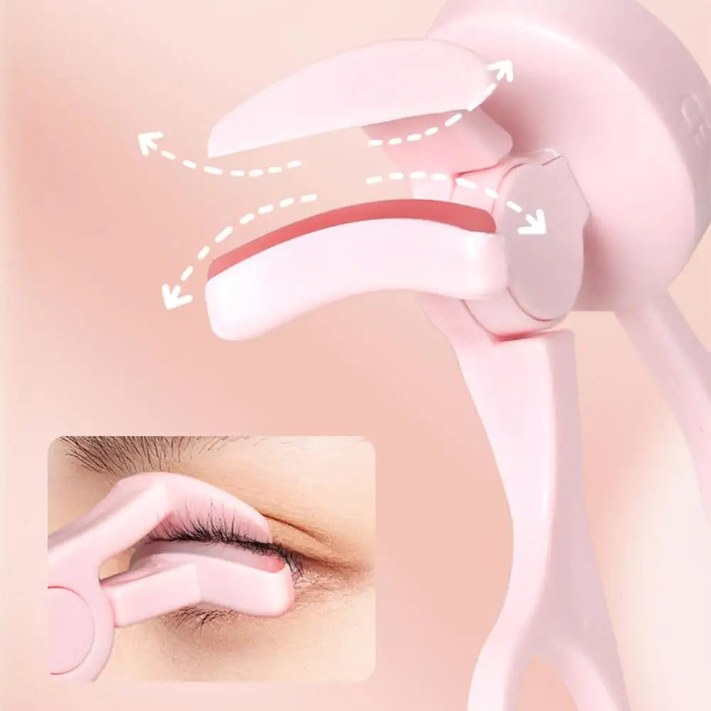 USB Electric Heated Eyelash Curler Intelligent Temperature Control Rechargeable Long-lasting Styling Eyelash Roller