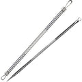 Teenitor Pimple Extractor Acne Treatment Tool Surgical Grade Blackhead Comedone Removal 2-in-1 Tool for Face Nose Blackhead Extr