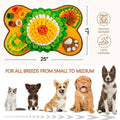 Large Snuffle Mat for Dogs Pet Interactive Training and Stress Relief Sniff  Feeding Mat Slow Feeder Dog Treat Mat Dog Toys