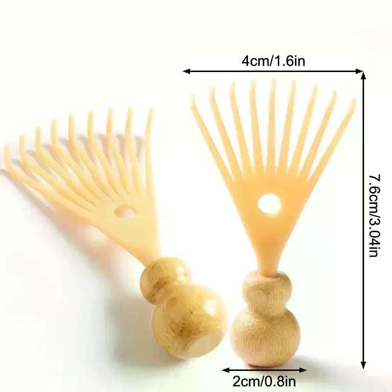 Head Massager Handheld Scalp And Temple Massage Tool Relaxing Massage And Scratcher For Hair Stimulation Hair Relaxation Tools
