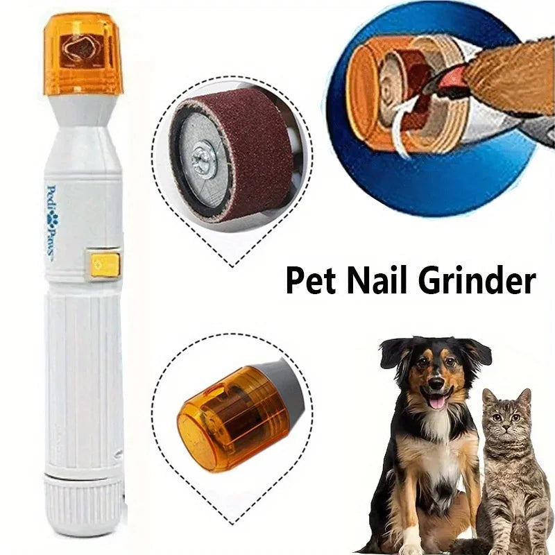 For Dog & Cat, Pet Nail Grinder Dog Nail Trimmer Grinding Tool Pet Paws Grooming