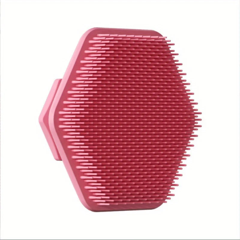 Silicone Cleaning Brush Face Cleansing Scrubber Massager Manual Facial Cleansing Brush Exfoliating Gentle Beard Skin Care Tool