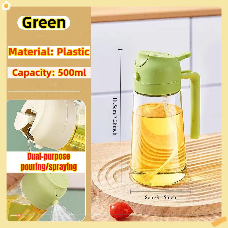 Oil Spray for Cooking - Olive Oil Dispenser Bottle Sprayer Mist-Reusable Food Grade Oil Vinegar,Spray Bottle Kitchen Accessories