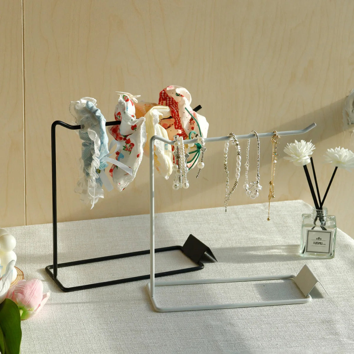 Jewelry Organizer Display Stand Jewelry Display Multifunction Fashion Metal Jewelry Organizer Holder for Earrings Bracelet