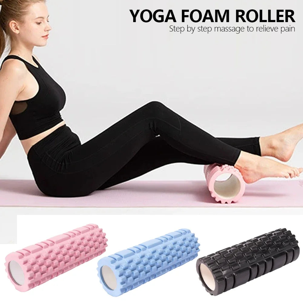 Foam Roller for Back,Leg, Arms Muscle Massage Relaxation Pain Relief/Recovery,Yoga Pilates Fitness Massage Column Exercise Tools