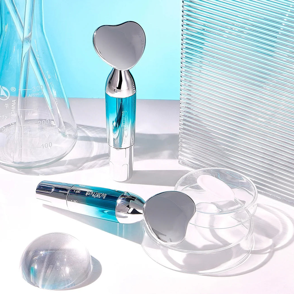 Beauty Neck and Facial Device LED Photon Tightening and Rejuvenating Anti Wrinkle Thin Double Chin Skincare Facial Massager