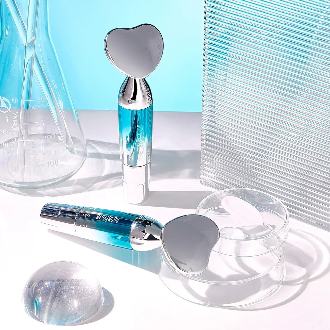 Beauty Neck and Facial Device LED Photon Tightening and Rejuvenating Anti Wrinkle Thin Double Chin Skincare Facial Massager