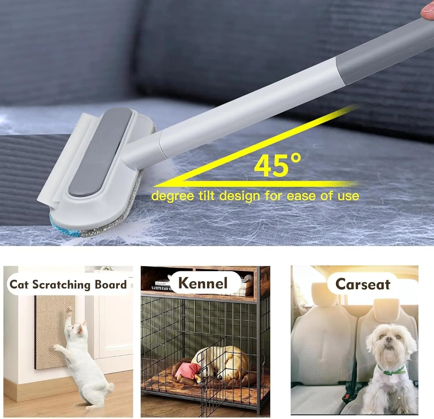 Pet Hair Remover, Reusable, Is an Effective Tool for Cat and Dog Hair Removal and Cleaning, Used for Sofas, Carpets, and Clothes