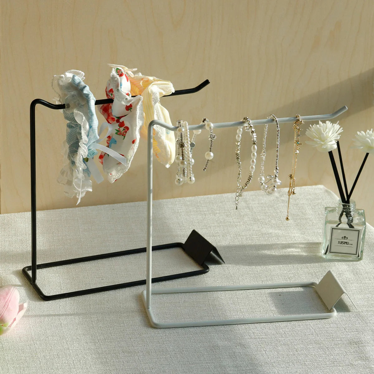Jewelry Organizer Display Stand Jewelry Display Multifunction Fashion Metal Jewelry Organizer Holder for Earrings Bracelet