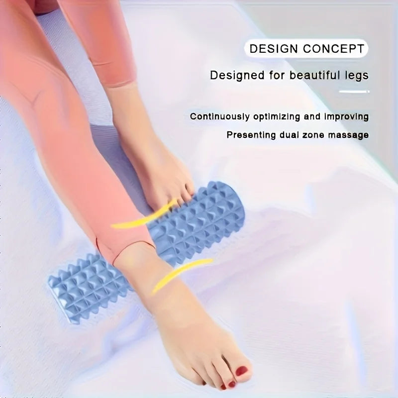 Foam Massage Roller Hollow Column Fitness Equipment for Muscle Massage Physiotherapy and Sports Rehabilitation