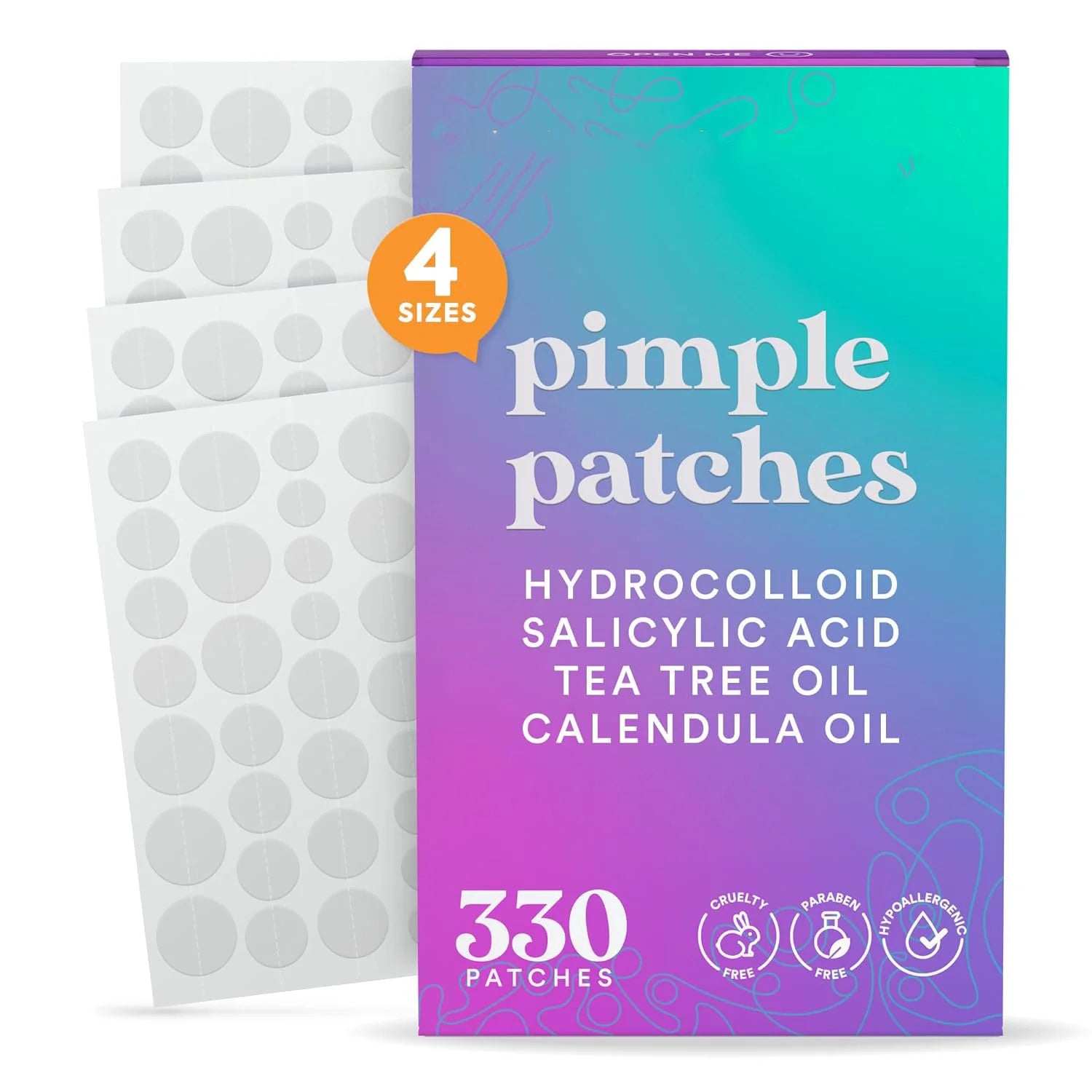 330 Count Acne Patch Portable Acne Patch To Cover Acne Marks and Repair Acne Scars